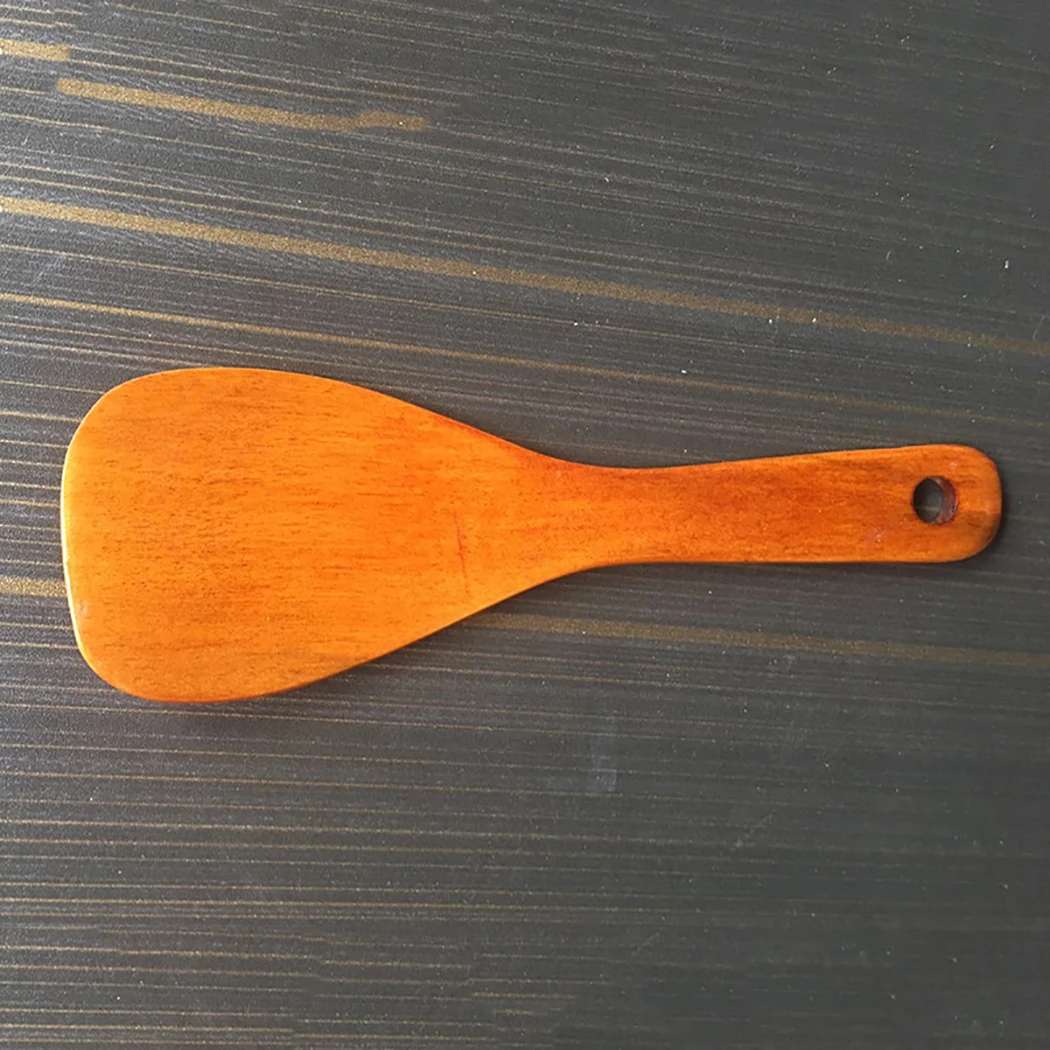 1pc Cooking Spatula Non Stick Kitchenware Wooden Cooking Utensil Heat Resistant Kitchen Supplies Tools Kitchen Gadgets