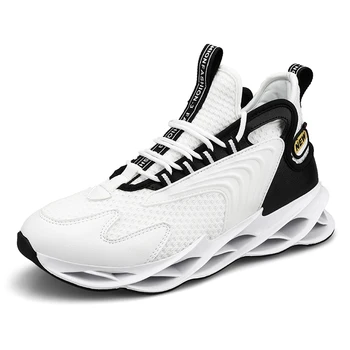 

2020 Spring Men Sneakers Tennis Training Comfortable Fashion White Men Shoes Size 46 Mesh shoes Male Zapatos Hombre