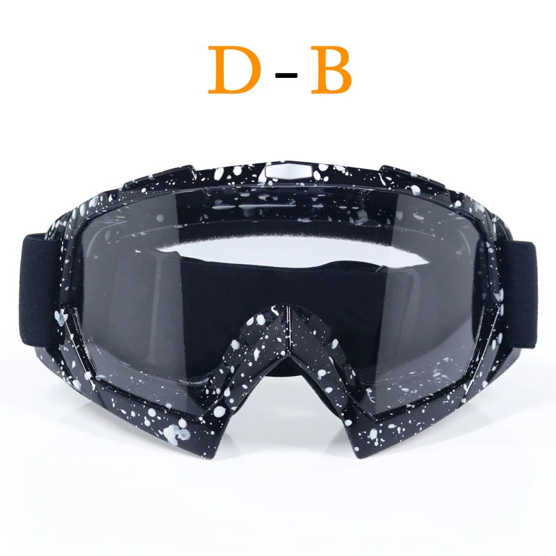 Professional motocross goggles glasses Dirt Bike ATV Motorcycle Goggles Moto Goggle Ski Glasses Gafas UV Protection - Цвет: B2