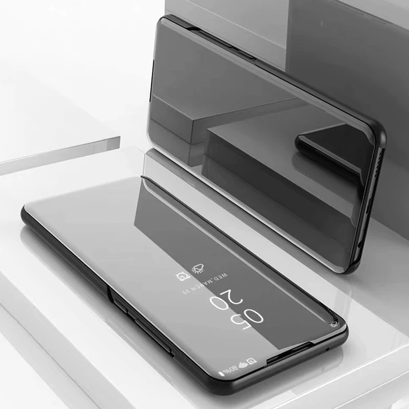 

For Sony Xperia 1 5 J9110 J9210 Case Luxury Flip Stand View Mirror Phone Case for XZ3 XZ Back Cover Protective Case for Sony XZS