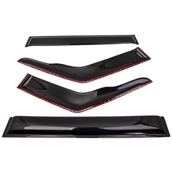 

4x Weathershields Window Sun Visors for Patrol GQ Y60 1988-1997 Window Moulding