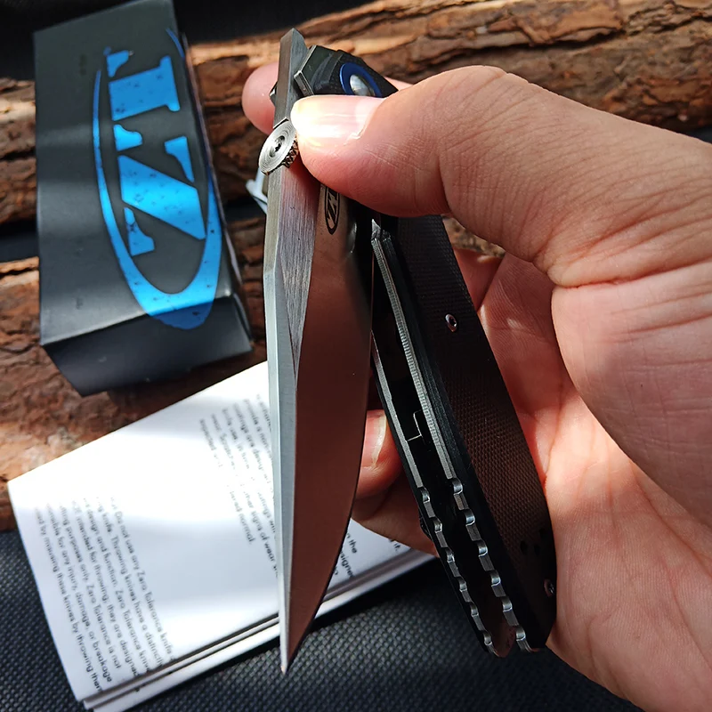 Уличный инструмент EDC ZT0640 мяч несущий складной нож CPM20CV Flipper тактические карманные ножи Отдых на природе охотничий нож выживания