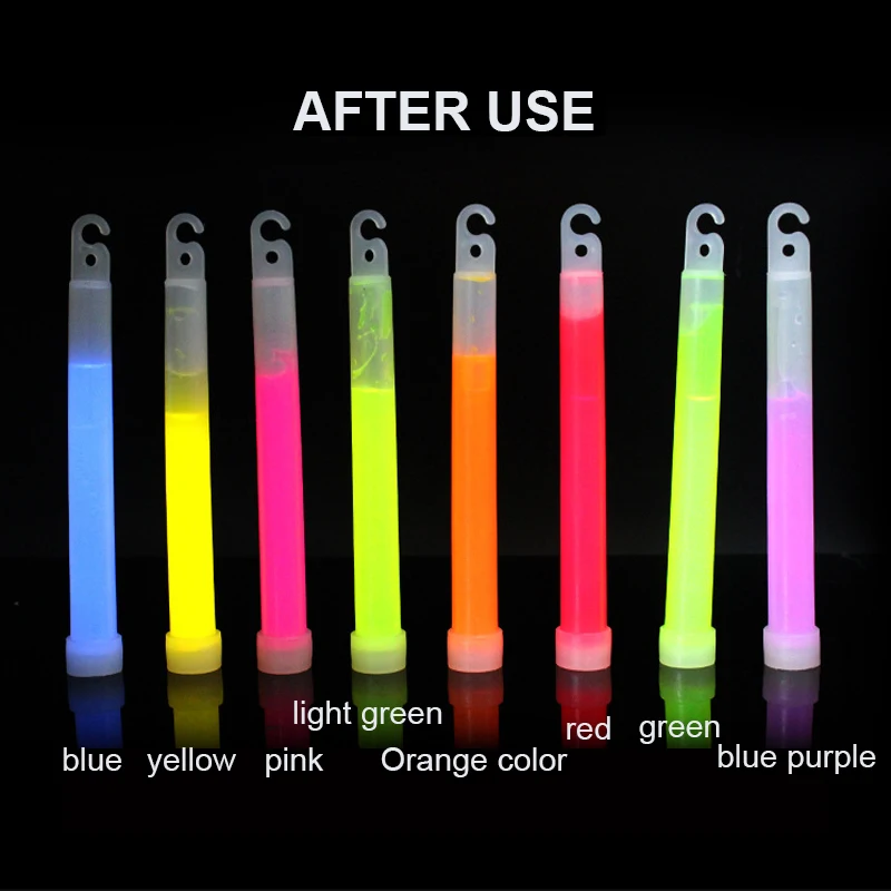 Vente en gros bâtons lumineux liquides chimiques pour l