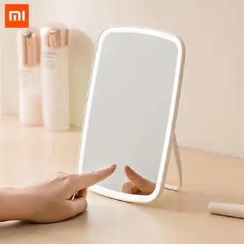 

Original xiaomi Mijia Intelligent portable makeup mirror desktop led light portable folding light mirror dormitory desktop