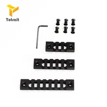 TOtrait Tactical Keymod Rail Base Mount 3 5 7 планки подходят для Picatinny Weaver 20 мм рельсы Охотничьи аксессуары