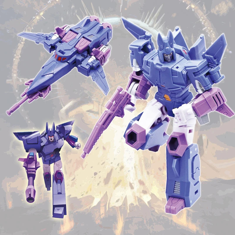 

Pioneer Series Transformation G1 Cyclonus MFT MF-19 MF19 Pocket War KO Plane Action Figure Robot Boy Collection Toys