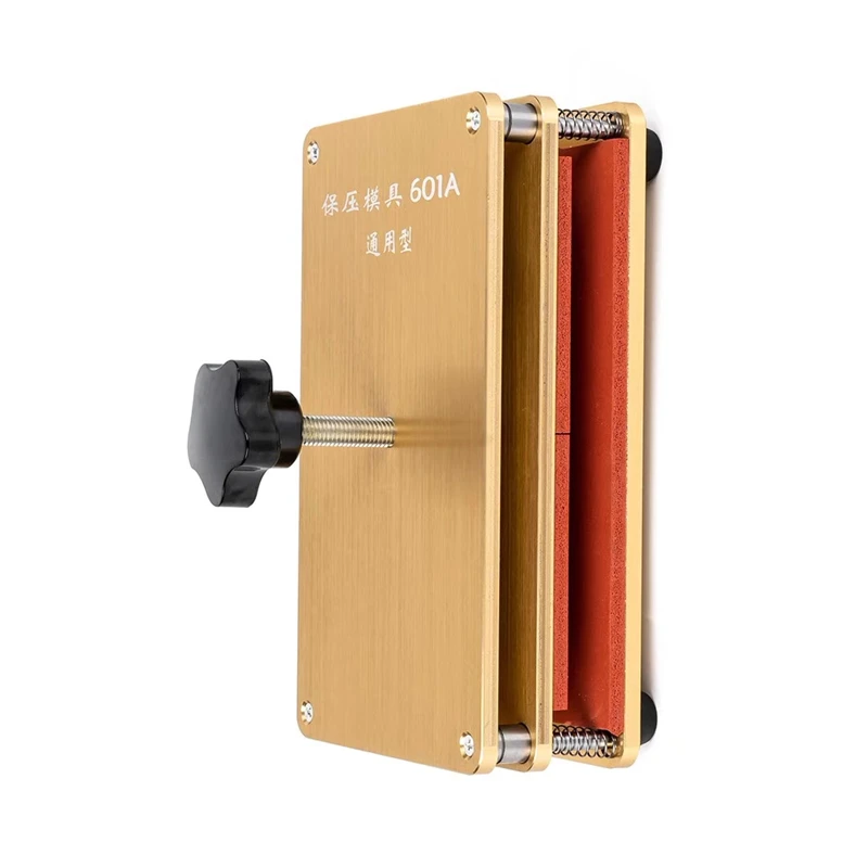 Universal Golden Pressure laminating Positioning Mold For Iphone Samsung Back Glass Middle Frame Compatible All Mobiles Jig