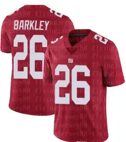 26 Saquon Barkley Jersey 8 danel Jones Jersey 10 Eli Manning футбольные гиганты 87 Sterling Shepard 88 Evan Engram Jersey - Цвет: 4