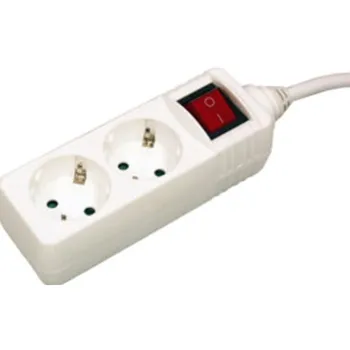 

BASE PLUG Thief 2 sockets C/switch C/CABLE 3 meters