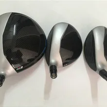 Фирменная новинка комплект из 3 предметов, M3 деревянный набор M3 гольфовая клюшка "Вуд" Клюшки для гольфа 460cc M3 Драйвер+ проход древесина графитный вал с головных уборов и ключ, дюймовый стандарт