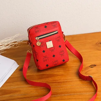

Women Print Creative New Mobile Phone Bag New Fashion All-match Messenger Purse luxury handbags women bags designer