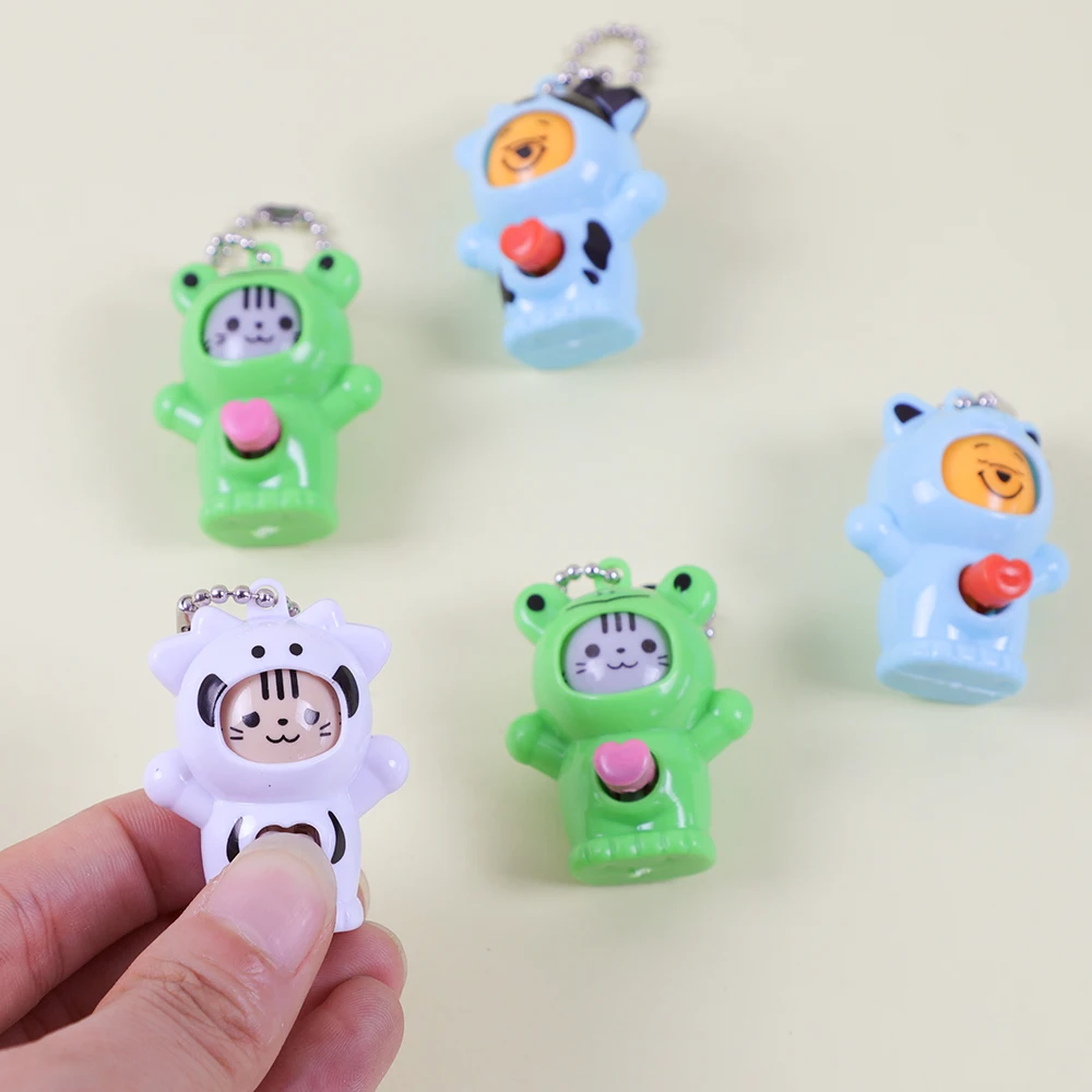 10Pcs Mini Cartoon Face Change Doll Device Pendent Toys for Kids Birthday Party Favors Pinata Filler Carnival Prizes Fun Game | Дом и сад
