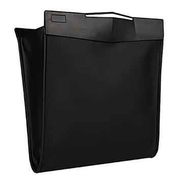 

Car Trash Can with Lid,Car Trash Bag Hanging with Storage Pockets-Collapsible and Portable Car Garbage Can