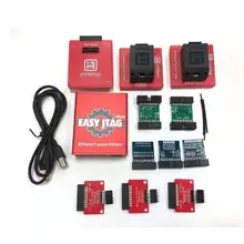 Новая версия легкий Jtag плюс коробка легко-Jtag плюс коробка+ легкий Jtag/UFI/Медуза ISP адаптеры+ UFS 3 в 1 разъем поддержка UFS BGA-254, 153