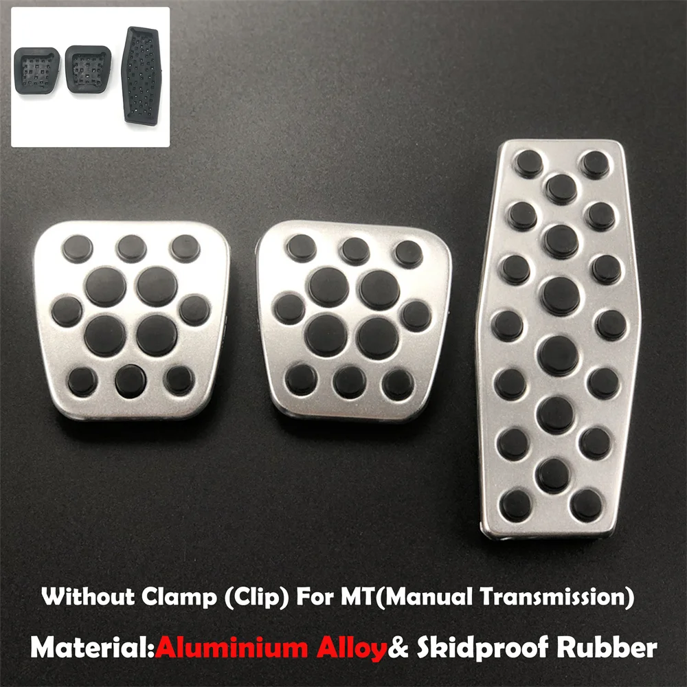 Clutch Gas Brake Pedals Cover For Opel Mokka ASTRA J Insignia / Buick REGAL Lacrosse ENCORE Envision Saab 9-3