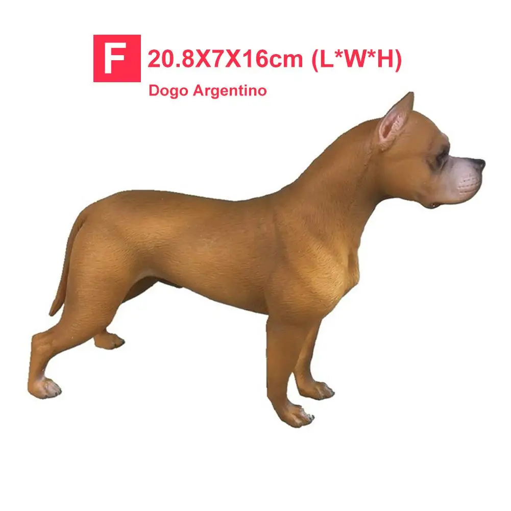 Dogo Argentino бультерьер американская Статуэтка собаки статуэтка памятная украшение автомобиля фигурка игрушечная Статуэтка