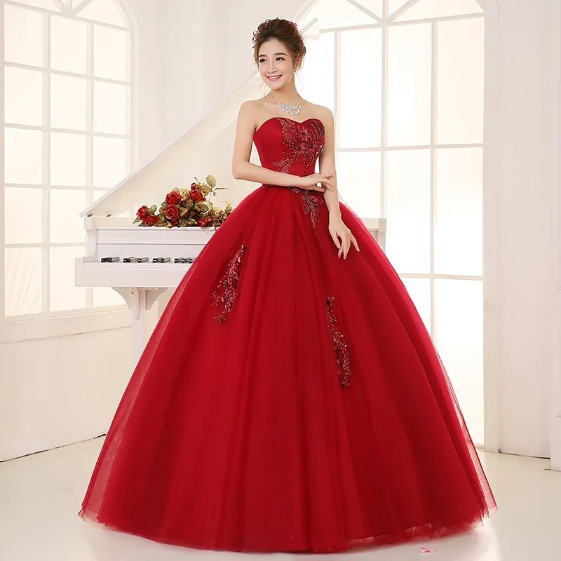 Сладкий 16 Бальные платья бордовые платья Quinceanera Embrodiery платье для выпускного вечера с бисером для девочек 15 лет vestido миди