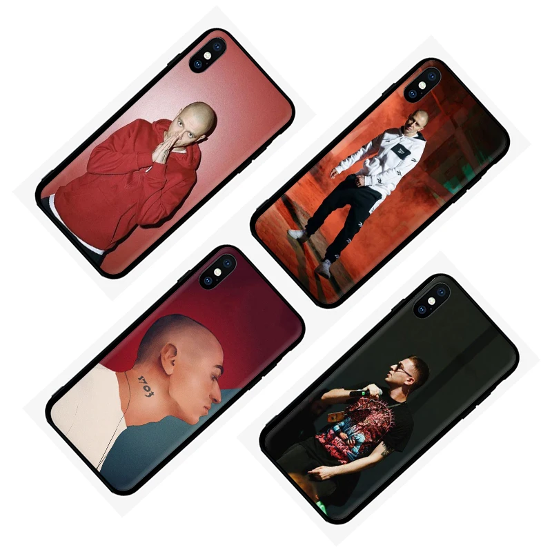 Силиконовый чехол для телефона EWAU Oxxxymiron для iPhone 5 5S SE 6 6s 7 8 Plus X XR XS 11 Pro Max