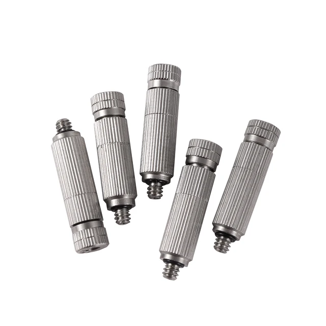 Nagynyomású Atomizáló Fúvóka 3/16 "Rozsdamentes Acél Kültéri Porlasztó 0,15 ~ 0,5 Mm Öntözéshez, Hűtéshez, Párásításhoz - Image 4