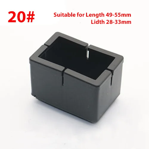 16Pcs Silicone Table Chair Leg Mat Non-slip Table Chair Leg Caps Foot Protection Bottom Cover Pads Wood Floor Protectors Type 20