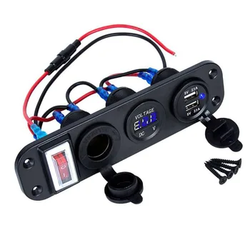 

Voltmeter Car charger Cigarette Lighter Socket Replacement Accessories Interior