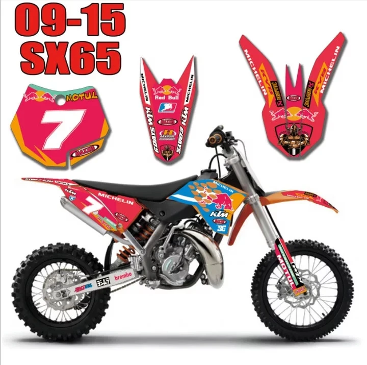 Dirt Bike Team графические наклейки для KTM 2017-2018 EXC/EXCF 250/350/300/450/50 | Автомобили и мотоциклы