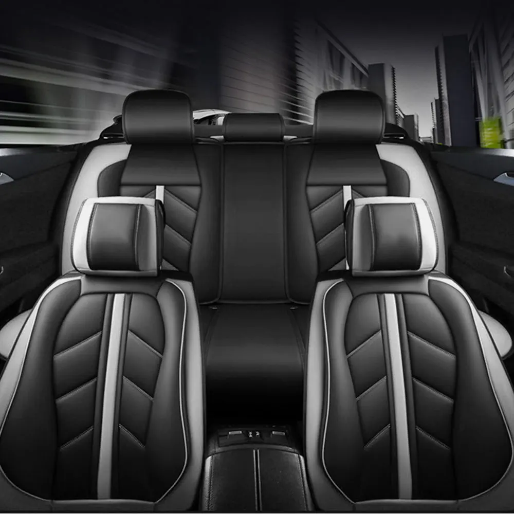 CAR SEAT COVERS FOR HONDA JAZZ FULL SET BLACK BLUE 3D EFFECT 