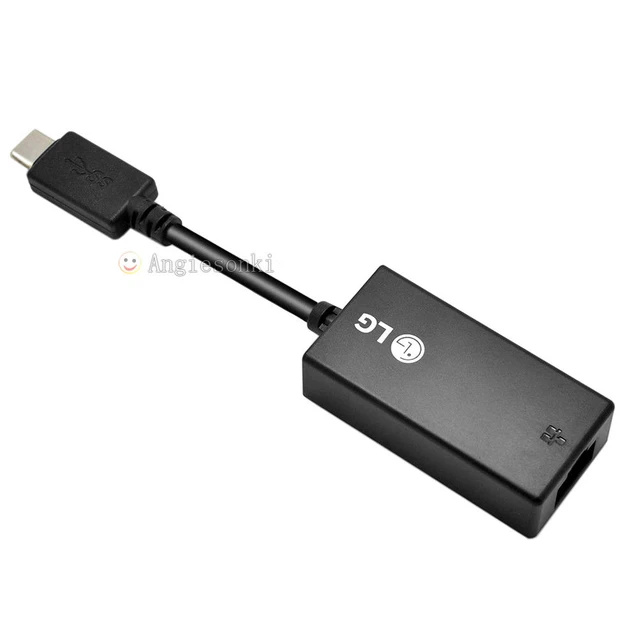 Mockingbird forholdsord En del LG USB-C Type C to RJ45 Ethernet Lan Network Adapter USB-C & Thunderbolt 3
