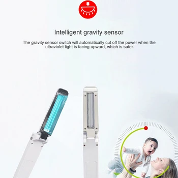 

USB Portable UVC Disinfection Lamp Sterilization Stick Personal Care Traveling Sterilizer UV Sanitizer Light Cold Cathode UV Rod