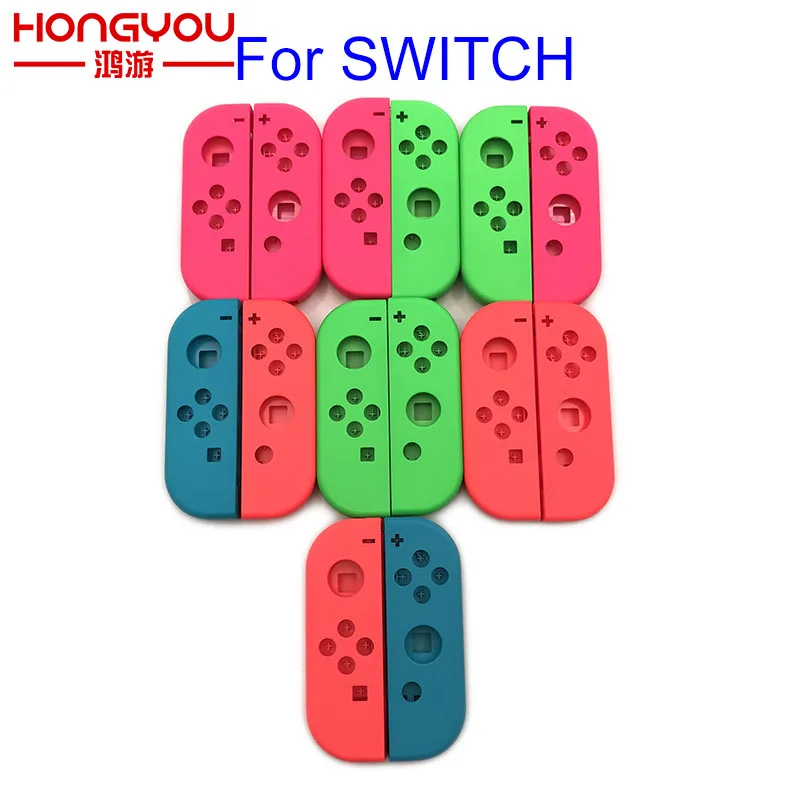 

Purple Orange for Nintend Switch Joy-Con Replacement Housing Shell for NS JoyCon Cover for NX Joy Con Controller Case