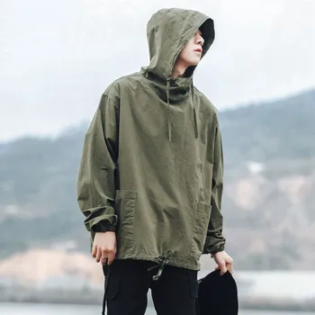 

2020 tooling Wei Yi men lazy feng han version of loose bf Japanese original home jacket hip-hop spring and autumn