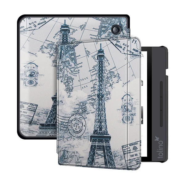 FGTT Чехол для Tolino Vision 5 чехол для Tolino Vision 5 7 дюймов электронная книга e-reader sleepcover funda capa оболочка стилус+ пленка - Цвет: FGTT