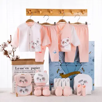 

Baby Clothes Set Outfit Gift Box Cotton Underwear Infants Bathing Gifts CORB