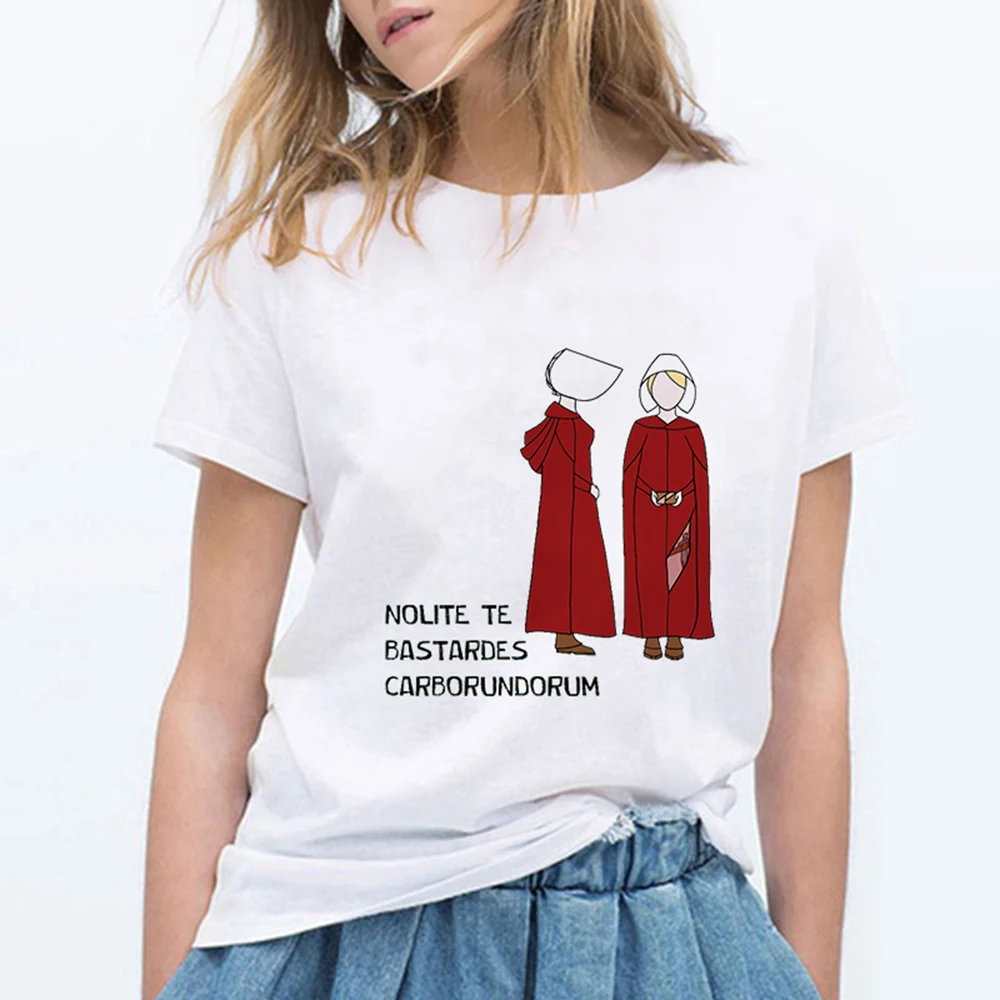 Новая эстетическая футболка Харадзюку, женские сексуальные топы и футболки с короткими рукавами и принтом в сказочном стиле, модные повседневные футболки - Цвет: 19bk845