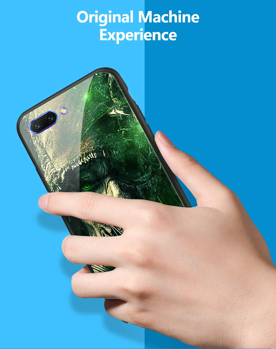 Для huawei Honor 10/10 Lite звездный узор Роскошный чехол из закаленного стекла для Honor 10lite полный защитный противоударный жесткий чехол