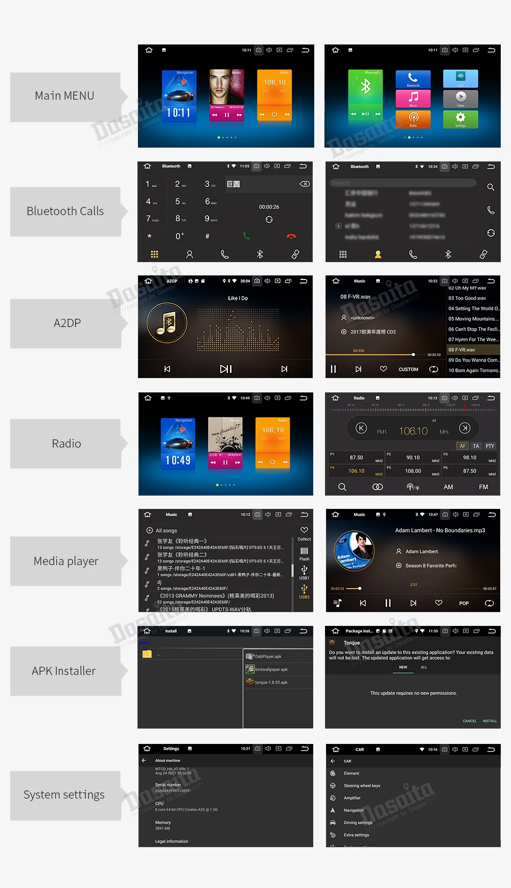 Clearance 6.2" HD Digital Screen Android 9.0 2 din car GPS DVD Player for Suzuki Jimny 2011 2012 2013 with Octa Core 4G RAM 32G ROM 15 Clearance 6.2" HD Digital Screen Android 9.0 2 din car GPS DVD Player for Suzuki Jimny 2011 2012 2013 with Octa Core 4G RAM 32G ROM 15