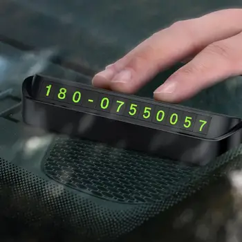 

Car Stop Sign Temporary Parking Number Plate for Car Vehicle Accessories Part Fashion Practical Multi Color To Choose