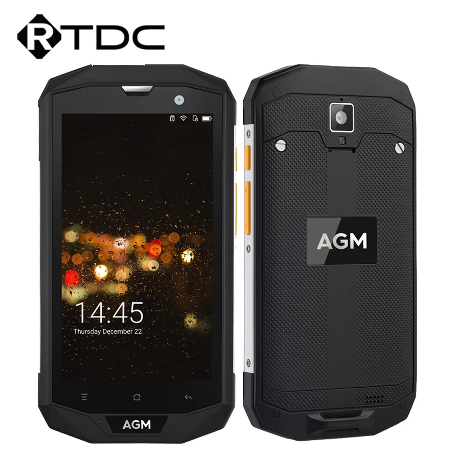 Оригинальный AGM A8 IP68 водонепроницаемый мобильный телефон 5 0 &quotHD 3 ГБ + 32 Qualcomm MSM8916