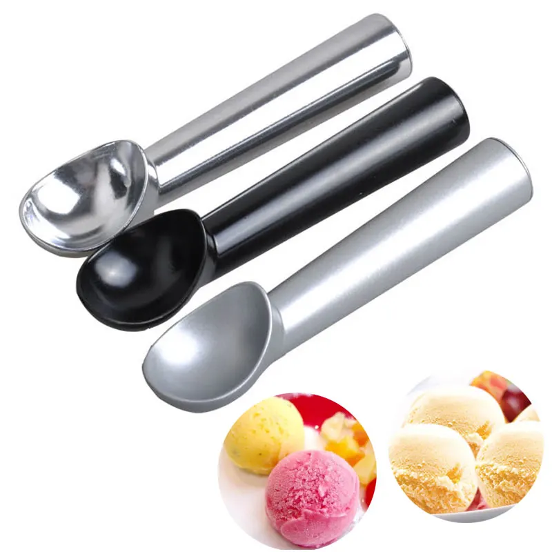 Non-stick Anti-feeze Ice Cream Scoop Spoons Kitchen Tools Dessert Shop Use New 