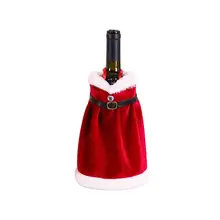 1 шт. сумки для винных бутылок многоразовые рождественское красное вино мешок бутылки вина сумки бутылки вина подарочные пакеты для шампанского