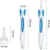 OLOEY Ear Cleaner Ear Wax Removal Tool Soft Spiral Earwax Cleaning Swab Kit Health Ear Plugs Слуховой Аппарат Smart Ear Care Tools