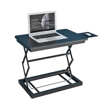 

Standing Office Laptop Stand Adjustable Lifting Foldable Display Elevated Stand Working Table