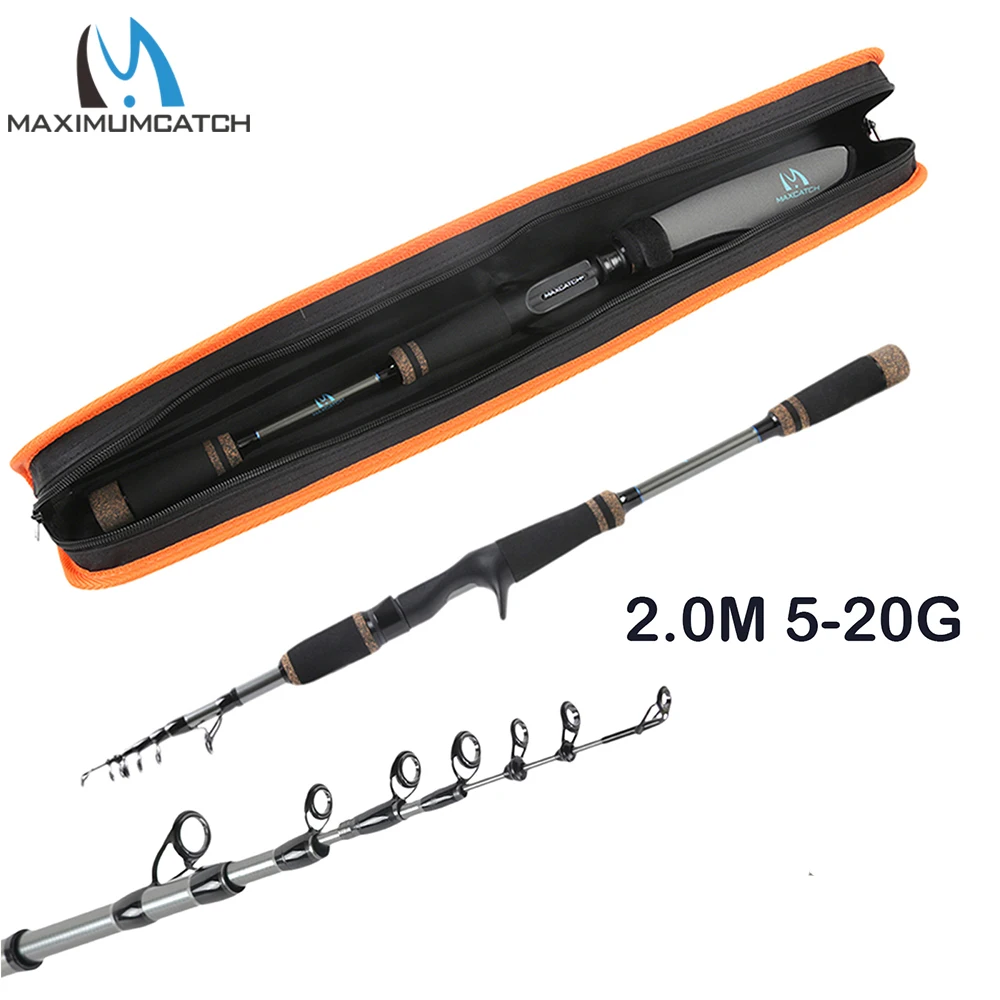 Casting Fishing Rod 2.0m Lure Weight 5-20g Telescopic Pole - AliExpress