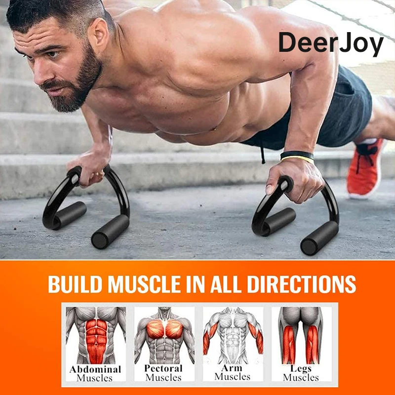 Push Up Bars for Men and Women Metal Non Slip Push Up Stands Solid Steel Handles for Pushups Bars Metal Home Workout