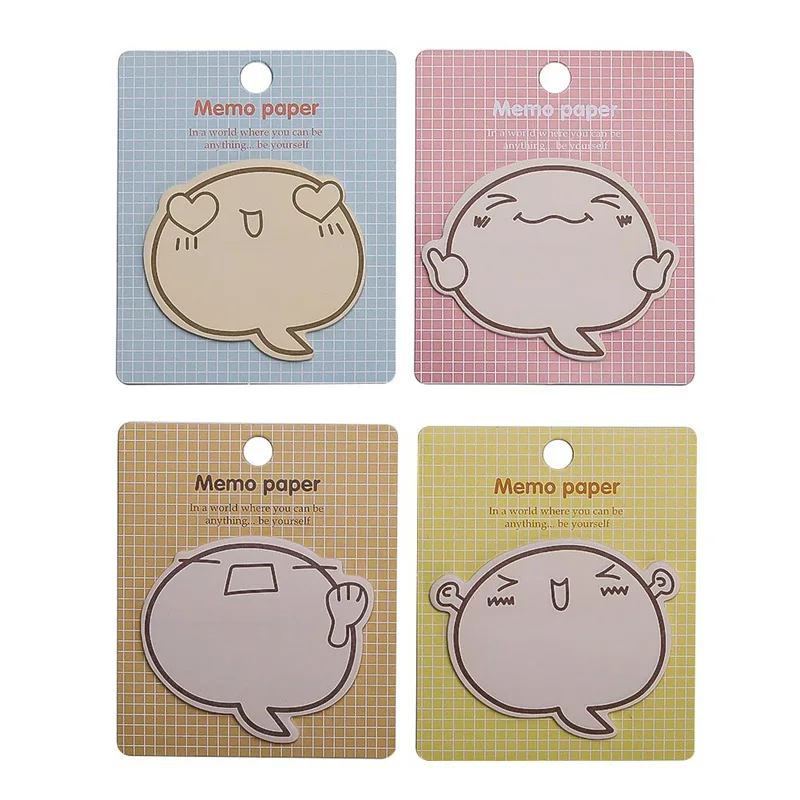 

Kawaii Sticky Notes Cute Korean Planner Stickers Scrapbooking Memo Pad Sticky Markers Notes Book Stationery Office Supplies