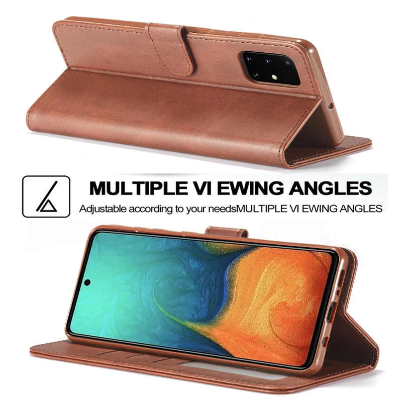 Роскошный кожаный чехол бумажник с откидной крышкой для iphone 12 11 Pro XS Max X XR телефона