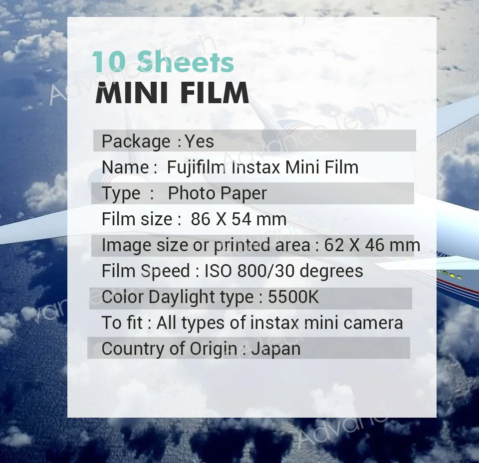 Дорожная 30 листов Fujifilm Instax mini 9 пленок белый край 3 дюйма для камеры моментальной печати 7 8 25 50s 70 90 SP-1 SP-2 фотобумага