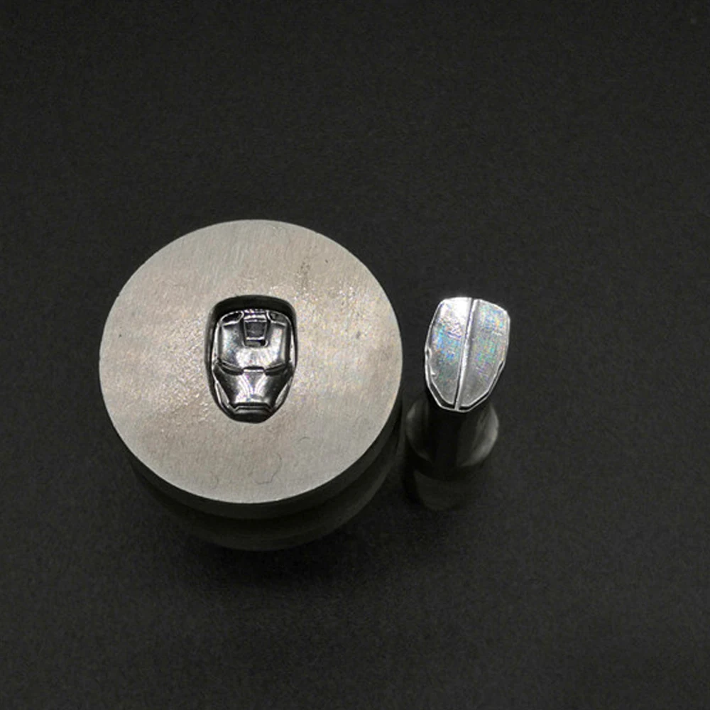 

SWANSOFT iron Man LOGO Tablet Die 3D Pill Press Mold Candy Punching Die Custom Logo Calcium Tablet Punch Die