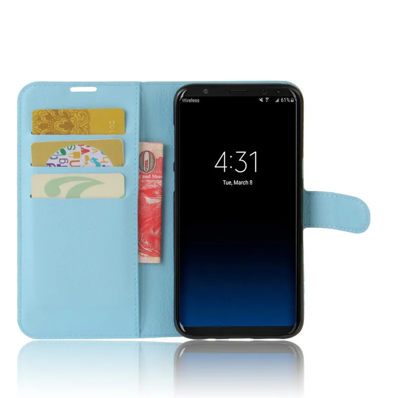 Магнитный Флип-кейс для samsung Galaxy S8 Plus, мешки кожаные для телефона, чехол для samsung s8 S 8 Plus, чехол-кошелек для samsung S8, чехол