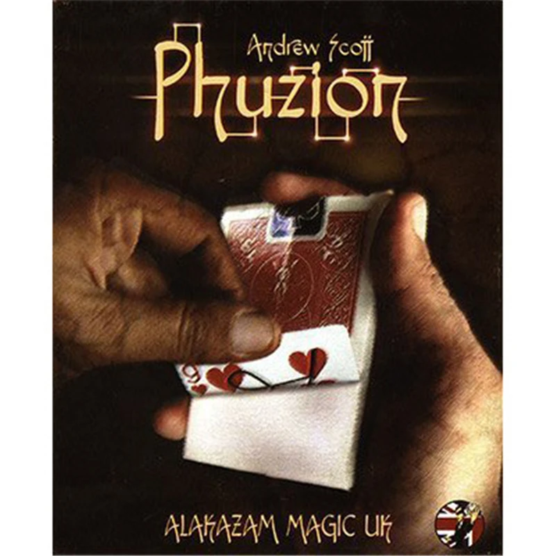 Phuzion (Gimmick And Instruction) - Magic Tricks Mentalism Street Card Magic Props Illusions Close Up Magia Toys Joke enigma pad 3 gimmick pack by paul r trick close up magic props illusions mentalism prophecy magician toys fism